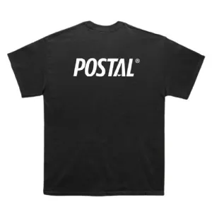 Camiseta Postal Logo Preta