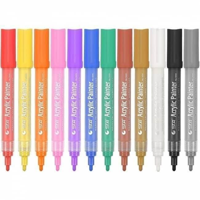 Caneta Acrilica Permanente STA