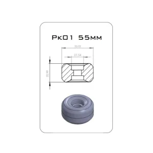 Roda Postal Skate Co. Delivery 100A 55mm