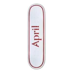 Shape April Skateboards Og Logo Red